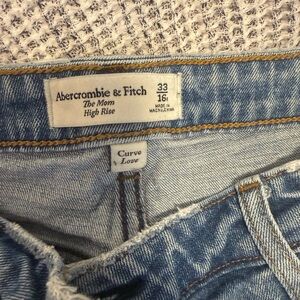 Abercrombie & Fitch High Rise Denim Jeans